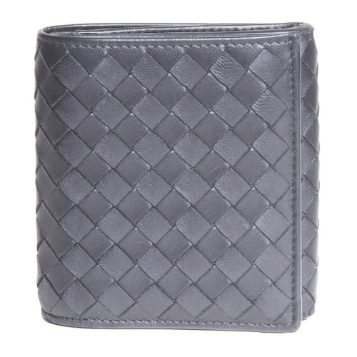 Bottega Veneta/葆蝶家 女士折叠开合羊皮短款卡包钱包 156822V001N4014 HJH0015X