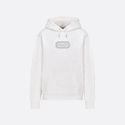  DIOR迪奥 22年秋冬 男士 卫衣 宽松版型连帽运动衫 243J691A0531_C088