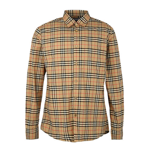 BURBERRY/博柏利巴宝莉衬衫格纹男士长袖衬衫8020966