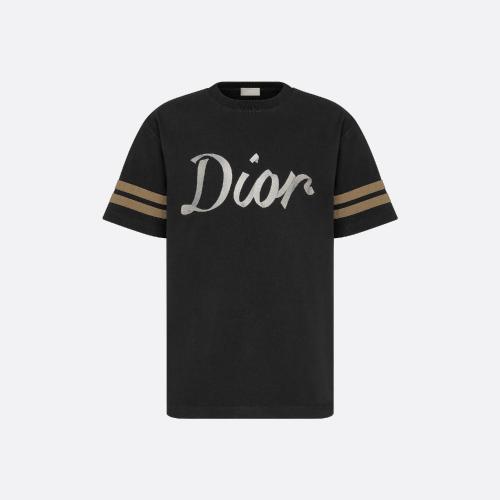  DIOR迪奥 22年秋冬 男士 短袖T恤 宽松版型 T 恤 293J659A0554_C980