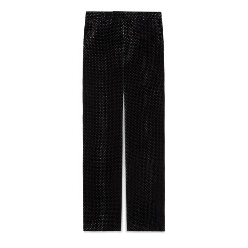  GUCCI古驰 22年秋冬 男士 天鹅绒长裤 691595 ZAI39 1070