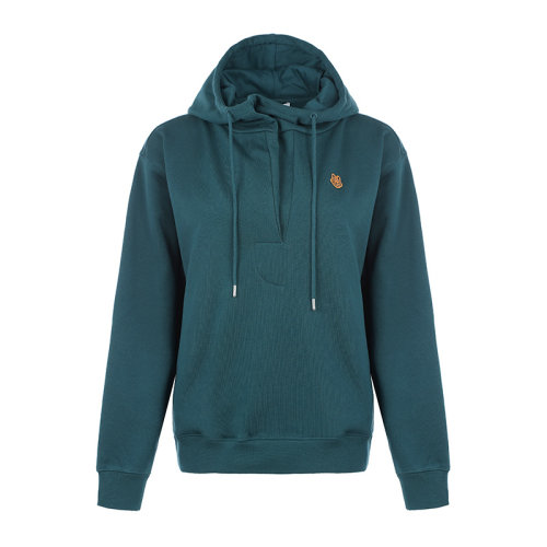 KENZO/高田贤三虎头微标棉质宽松连帽男士套头卫衣男卫衣FA62SW661