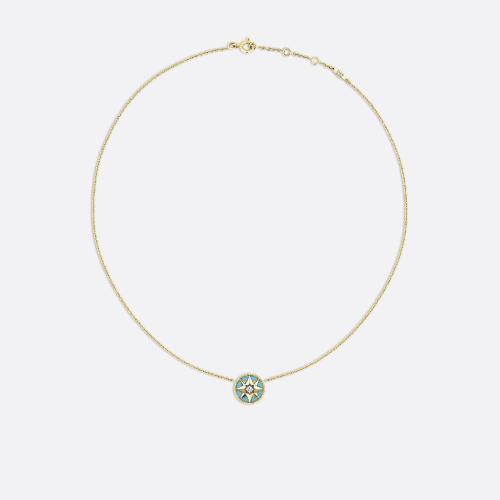  DIOR迪奥 22年春夏 女士 项链 Rose des Vents 项链 JRDV95006_0000 预定商品1-3周发货