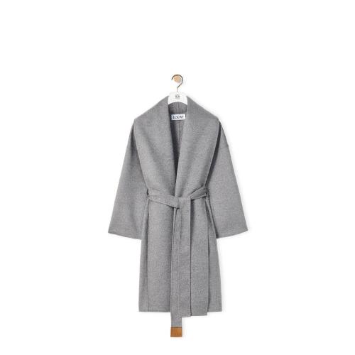  LOEWE罗意威 22年秋冬 女士 大衣 Belted coat in wool and cashmere S359Y01X64-1440