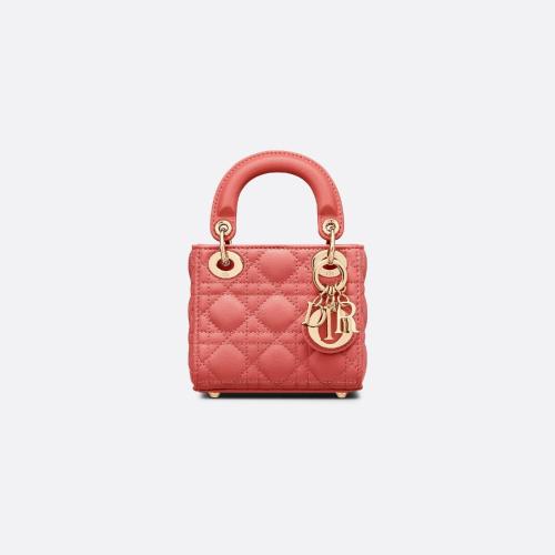  DIOR迪奥 22年秋冬 女士 手提包 Micro sac Lady Dior S0856ONGE_M76P