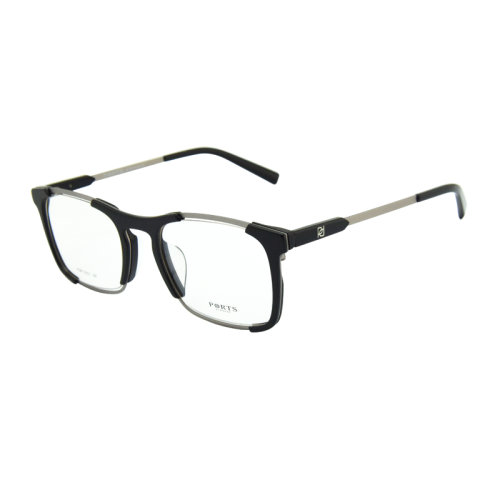 PORTS宝姿 时尚近视眼镜架 女 板材 合金 商务 经典 大框 白领 通勤 小脸镜框文艺复古潮POM13801