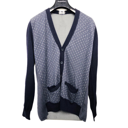 Emporio Armani/安普里奥阿玛尼 深蓝色男士针织衫 R1E03M R126M 922