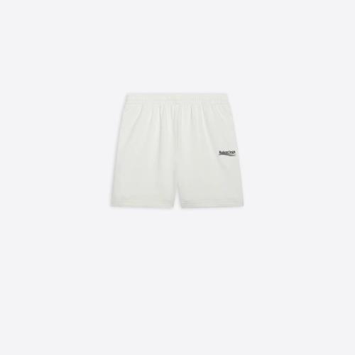  BALENCIAGA巴黎世家 22年秋冬 男士 短裤 political campaign sweat shorts 641608TKVI99084 预定商品1-3周发货