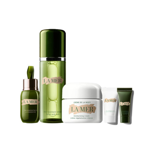 La Mer/海蓝之谜 套装 精粹水150ml+精华面霜60ml+精华露15ml+洁面乳5ml+精华露3ml