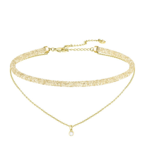 Swarovski/施华洛世奇 女士 层次可调束颈简约时尚锁骨链 女士项链 5385841