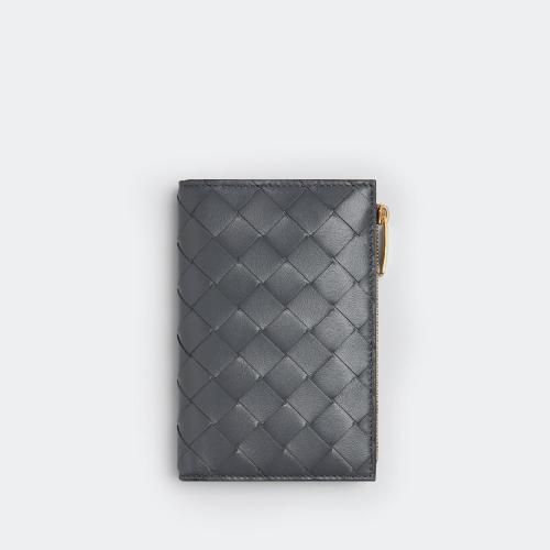  BV葆蝶家 22年秋冬 女士 钱包 portefeuille zippe a deux volets moyen format 667468VCPP212