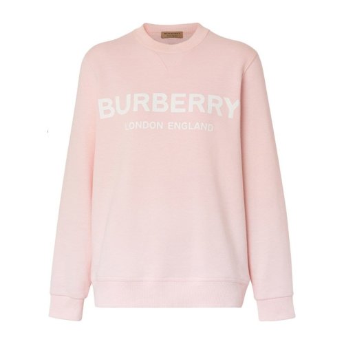  BURBERRY/博柏利 女士粉色棉质卫衣 8008904 PLFSX