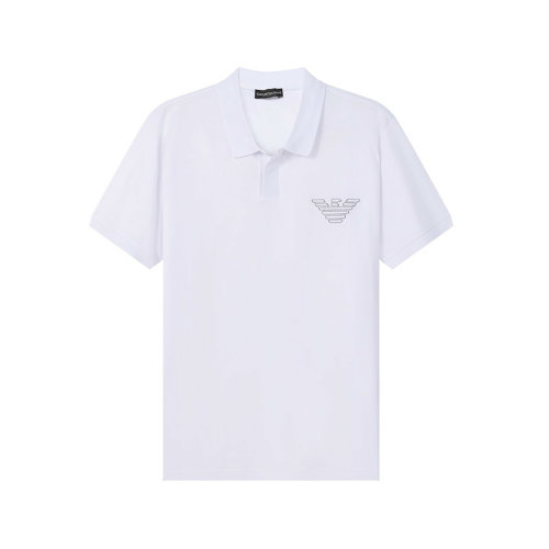Emporio Armani/安普里奥阿玛尼 【22春夏新款】 男士棉质短袖POLO衫鹰标图案 211854 2R472