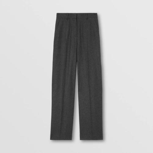  BURBERRY 22年秋冬 女士 羊毛阔腿裤 80580441