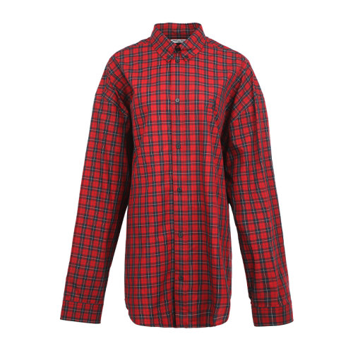 Balenciaga/巴黎世家22春夏新品女士长袖衬衫681004TLM2