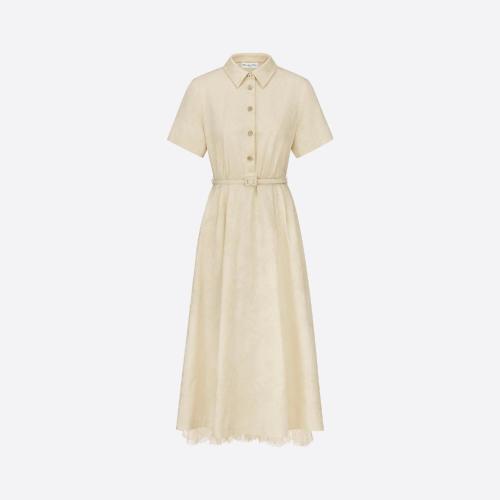  DIOR迪奥 22年秋冬 女士 连衣裙 衬衫式连衣裙 311R89A3162_X0300