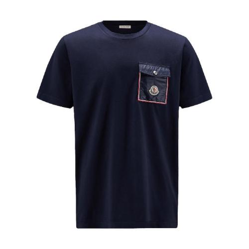  MONCLER蒙可蒙克莱 22年秋冬 男士 短袖T恤 T-Shirt with Pocket H10918C000488390Y778