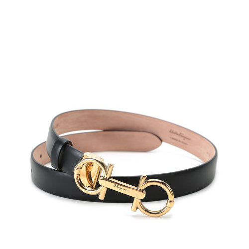 Salvatore Ferragamo/菲拉格慕  女士牛皮仿古板扣式皮带腰带 230059