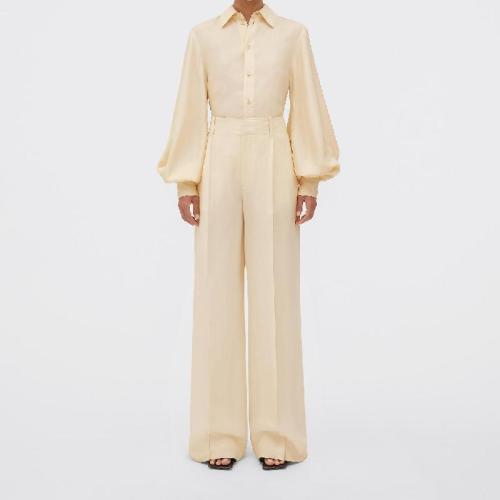  BV葆蝶家 22年秋冬 女士 长袖衬衫 chemise 708324V21J09028