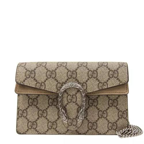 GUCCI/古驰  女士 SUPREME MINI 酒神包 链条包 斜挎包