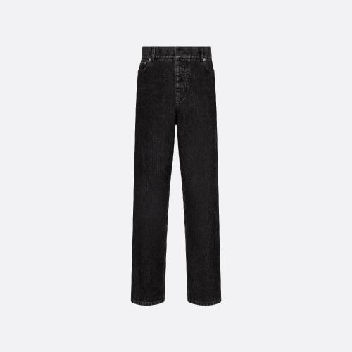  DIOR迪奥 22年秋冬 女士 休闲裤 Pantalon ample 252P3_3572_X9000