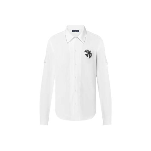  LV路易威登 22年秋冬 男士 长袖衬衫 标识多口袋长袖衬衫 1AATI1 1AATI4 1AATI2 1AATI3 1AATI5