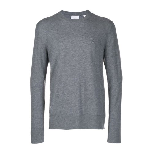  BURBERRY/博柏利 男士灰色羊绒针织衫/毛衣 8013350 PLFSX