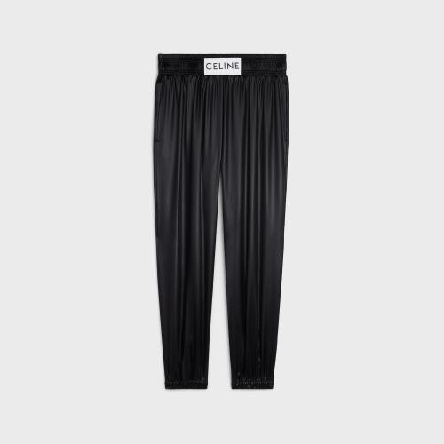  CELINE赛琳思琳 22年秋冬 女士 休闲裤 [预售]      缎面拳击长裤 2P698199Q.38NO
