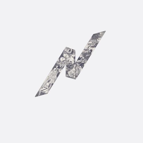  DIOR迪奥 22年秋冬 女士 丝巾 ABCDior Mitzah 丝巾 11ABC106Z600_C545