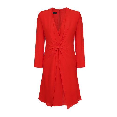 Emporio Armani/安普里奥阿玛尼 红色 女士连衣裙 2NA58T-22302-334