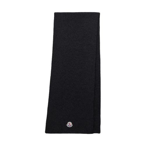  MONCLER蒙可蒙克莱 22年秋冬 男士 围巾 Ribbed Knit Wool Scarf H20913C00023A9342999