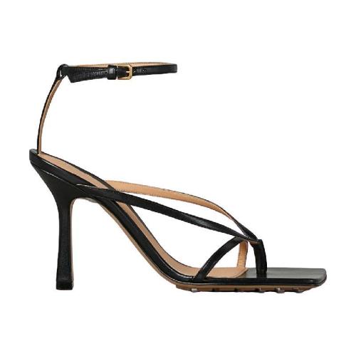  BV葆蝶家 22年秋冬 女士 高跟凉鞋 STRETCH凉鞋 608835VBSF01000 预定商品1-3周发货