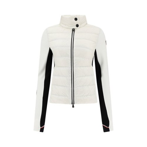 Moncler/蒙克莱 女士白色棉质羽绒服 8G0000480093 034 PLFSX