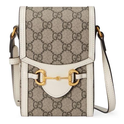  GUCCI古驰 22年秋冬 女士 Gucci 马衔扣1955系列迷你手袋 625615 92TCG 9761