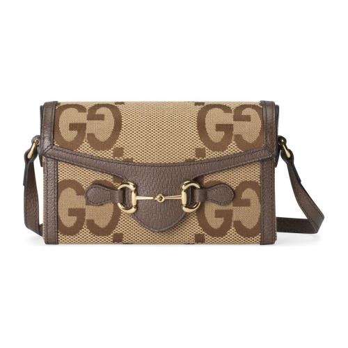  GUCCI古驰 22年秋冬 女士 Gucci Horsebit 1955系列迷你手袋 699296 UKMBG 2572
