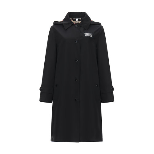 BURBERRY/博柏利  巴宝莉女装 女士聚酯纤维时尚百搭连帽外套大衣 80227311