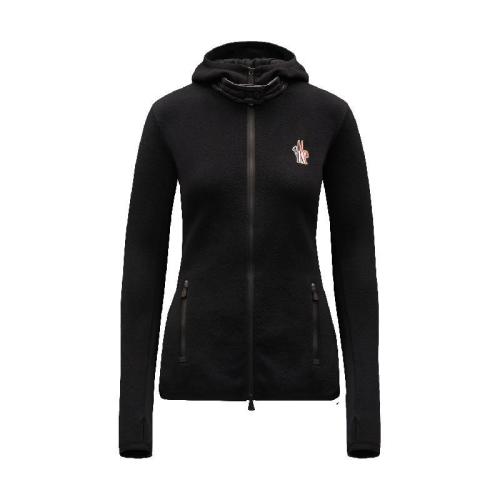  MONCLER蒙可蒙克莱 22年秋冬 女士 夹克 Fleece Hoodie H20988G0002380093999