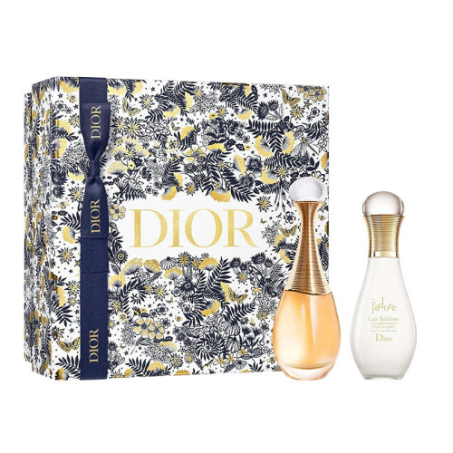 DIOR/迪奥2021圣诞限量真我套装2件套 浓香水50ml+身体乳75ml