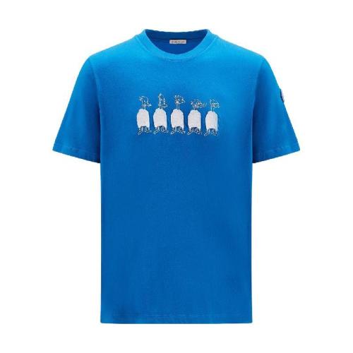  MONCLER蒙可蒙克莱 22年秋冬 男士 短袖T恤 Duck Motif T-Shirt H20918C00029829H873R