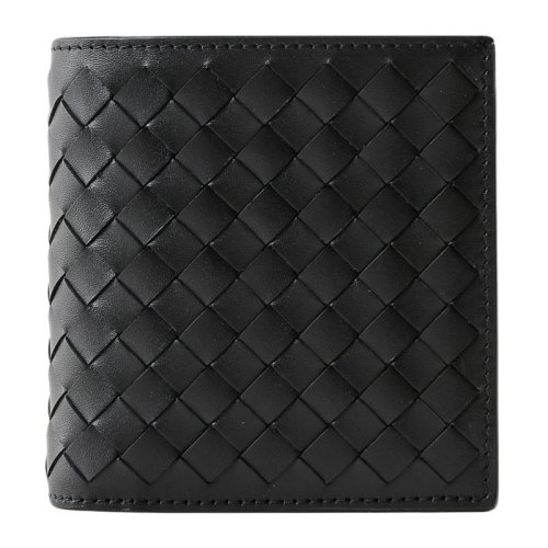Bottega Veneta/宝缇嘉 男士小牛皮经典编织短款钱包钱夹