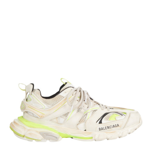 Balenciaga/巴黎世家 男士拼色聚氨酯混纺涤纶经典字母徽标印花装饰做旧款休闲鞋运动鞋平底鞋单鞋男鞋 542023-W1GC3-9070