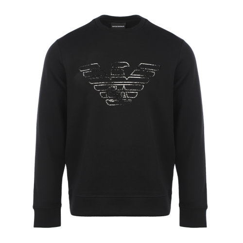 Emporio Armani/安普里奥阿玛尼22年老鹰徽标图案男士卫衣男卫衣3L1MFG1JHSZ