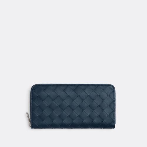  BV葆蝶家 22年秋冬 男士 钱包 portefeuille a fermeture zippee 593217VCPQ43121