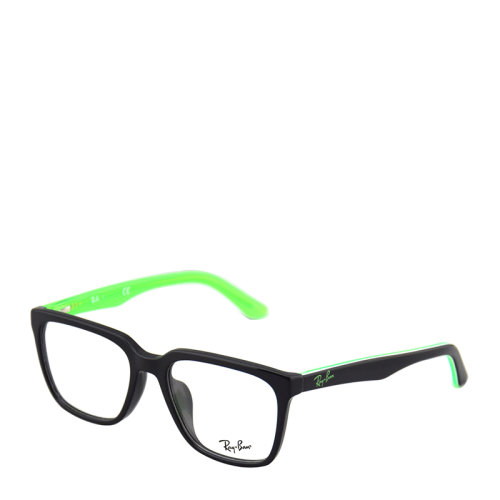 Ray-Ban/雷朋 简约 舒适 方形 长方形 黑色 板材 彩色 双拼色 镜腿 男女款 光学镜架 近视  眼镜框 眼镜架 RX5350D 54mm RX5351D 55mm Ray-Ban 雷朋