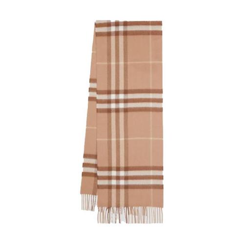  BURBERRY 22年秋冬 女士 经典格纹羊绒围巾 80163991