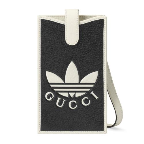  GUCCI古驰 22年秋冬 女士 adidas x Gucci联名系列手机套 702203 UZ3BT 1057