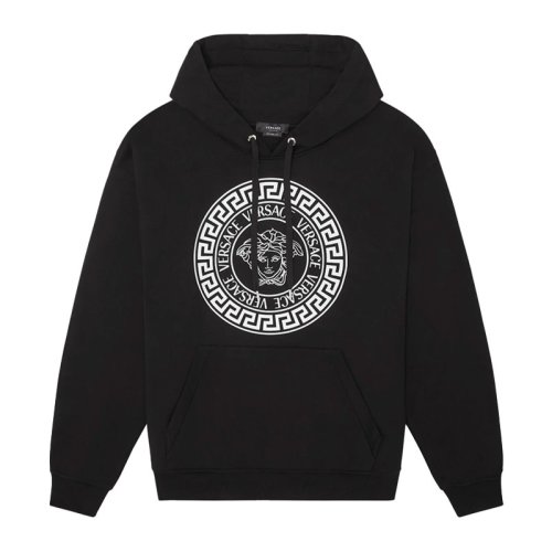  VERSACE/范思哲 男士黑色棉质卫衣 1001419 1A01052 1B000 PLFSX