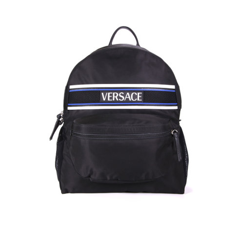 VERSACE/范思哲  男包男士黑色时尚休闲双肩包  DFZ7239 DNYNV D41P