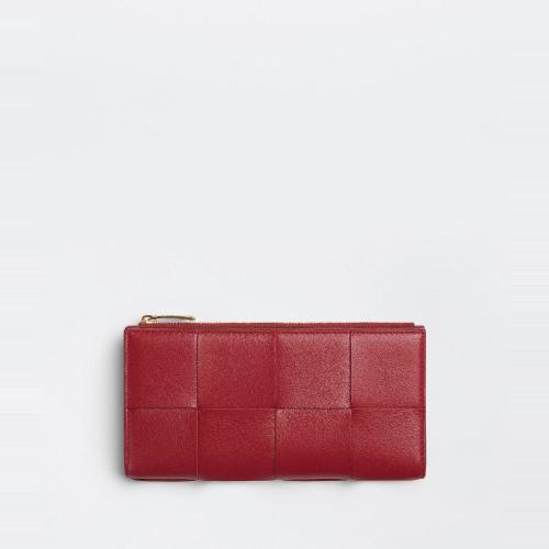  BV葆蝶家 女士 钱包 portefeuille zippe a deux volets 681011VCQC16358 预定商品1-3周发货