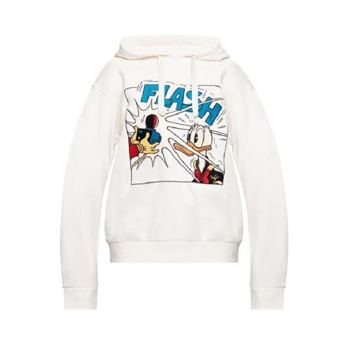  GUCCI/古驰 女士白色棉质卫衣 615061XJDA5 9088 PLFSX